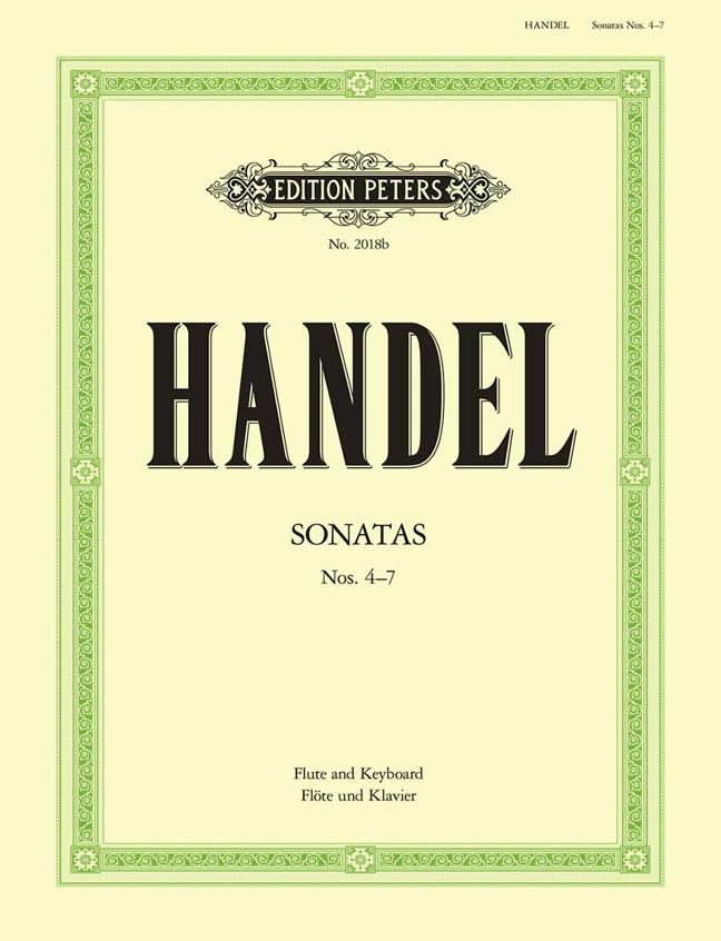 Händel: Sonaten für Flöte und Klavier Band 2