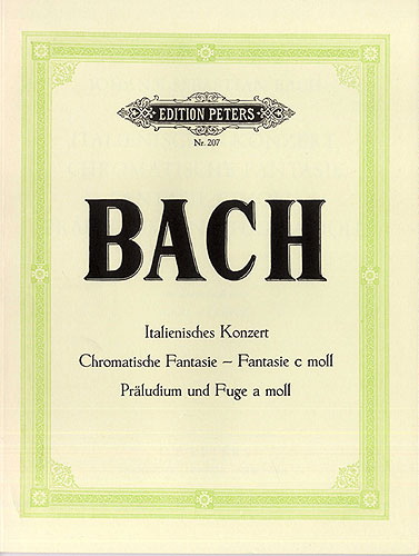 Bach: Italienisches Konzert (Czerny)