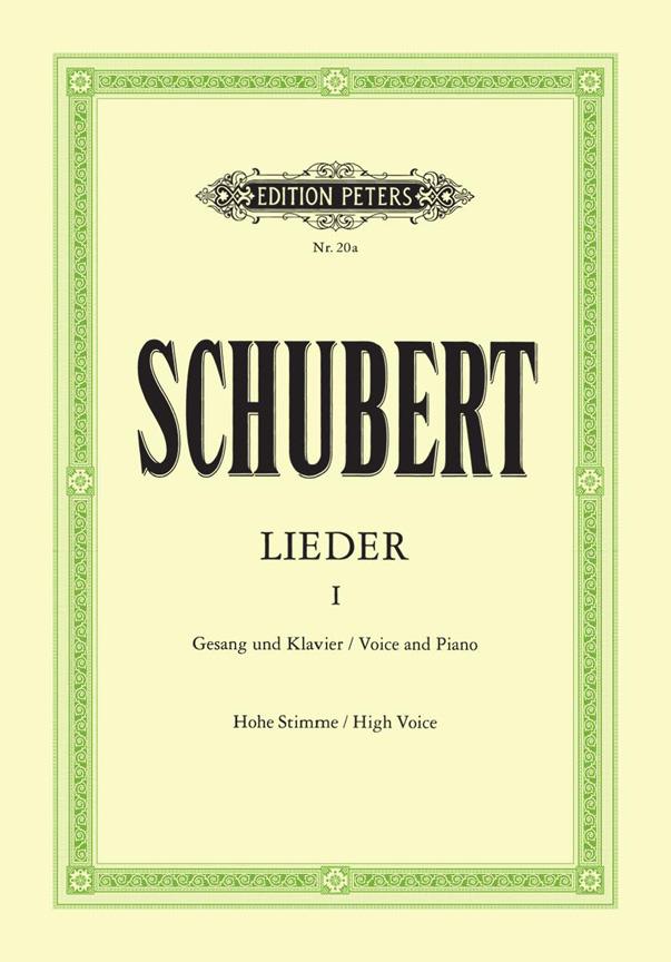 Franz Schubert: Lieder Band 1 (Sopraan)