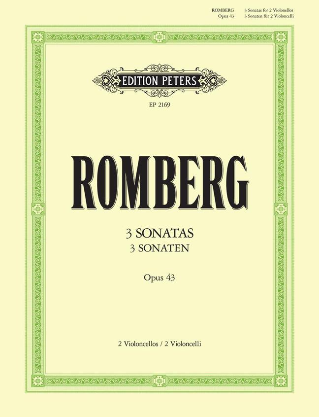 Romberg: 3 Sonaten Opus 43