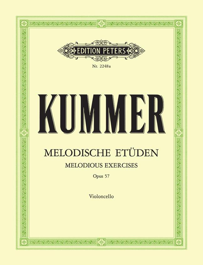 Kummer: Melodische Etuden Opus 57 