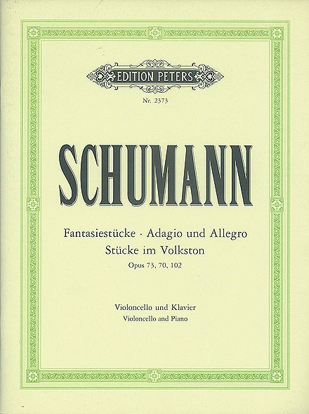 Robert Schumann:  Original-Kompositionen Opus  70, 73, 102