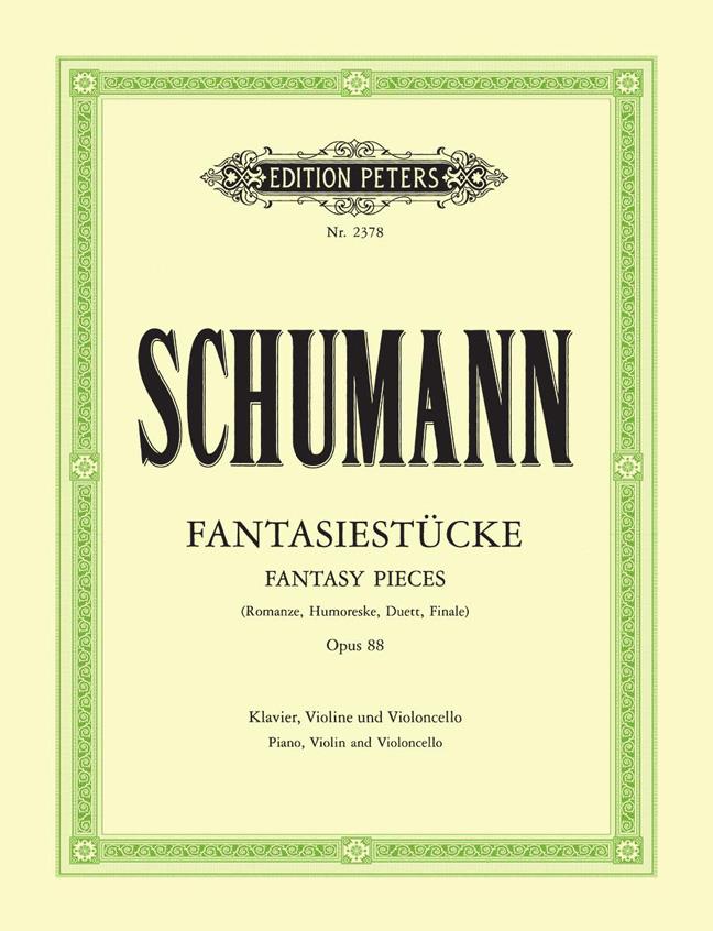 Schumann: Fantasiestucke Opus 88 