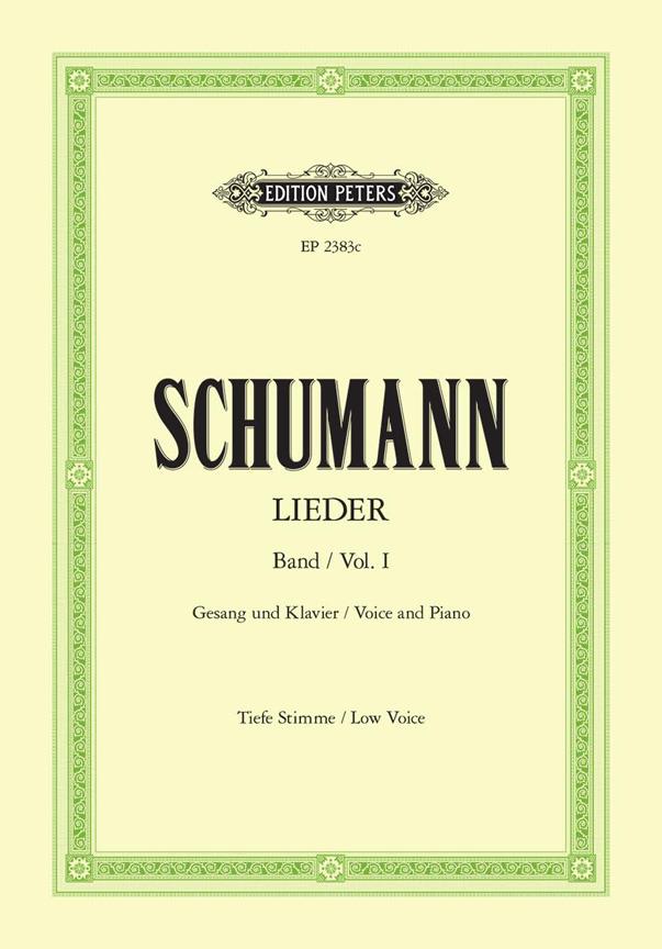 Robert Schumann: Lieder Band I (Alt)