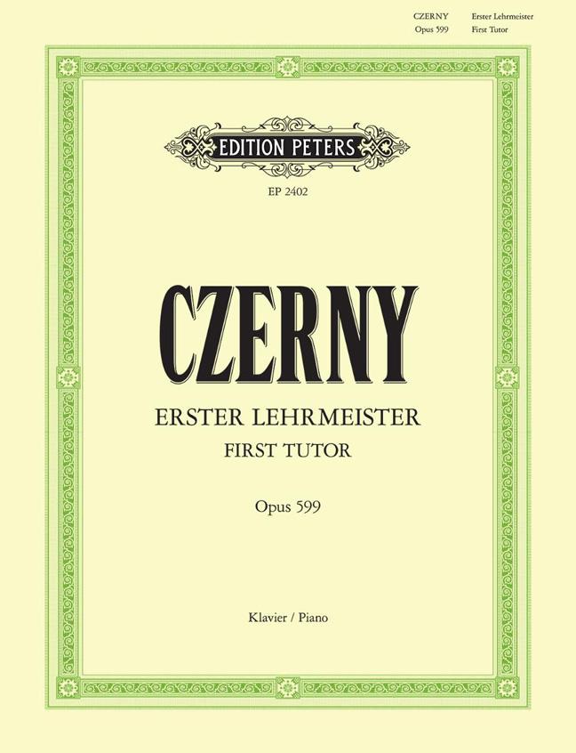 Carl Czerny: Erster Lehrmeister Op.599