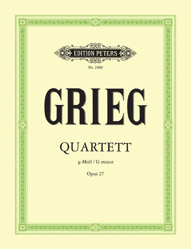 Edvard Grieg: String Quartet G Op.27