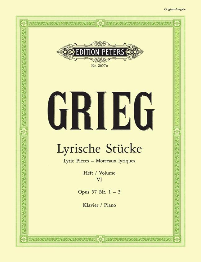 Edvard Grieg: Lyrische Stucke 6 1 Op. 57