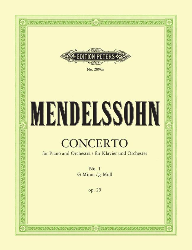 Mendelssohn, F: Concerto No.1 in G minor Op. 25
