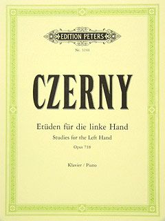 Carl Czerny: 24 Studies For The Left Hand Opus 718