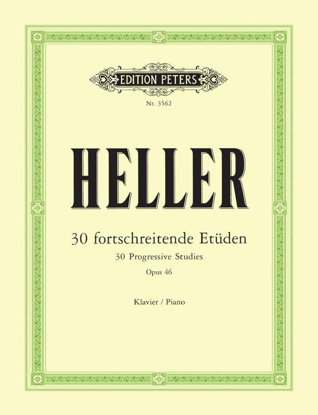 Heller: 30 Etuden Op.  46 -In Fortschreitender Schwierigkeit