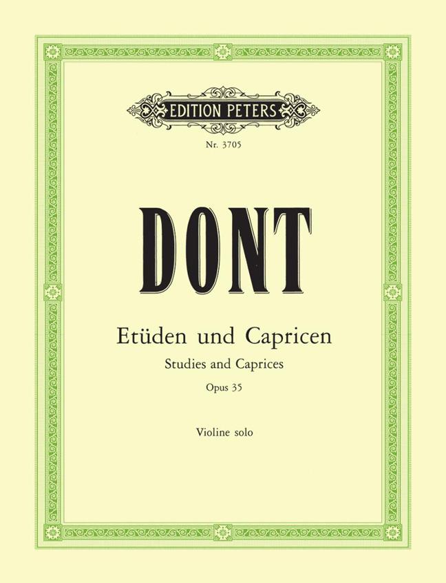 Dont: 24 Etuden und Capricen Op. 35
