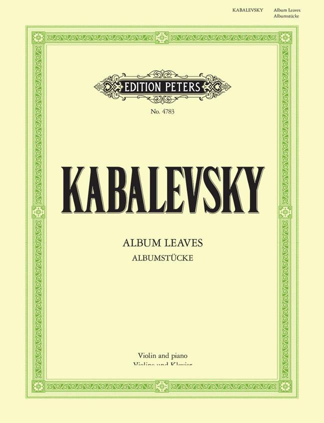 Kabalevsky: Albumstucke
