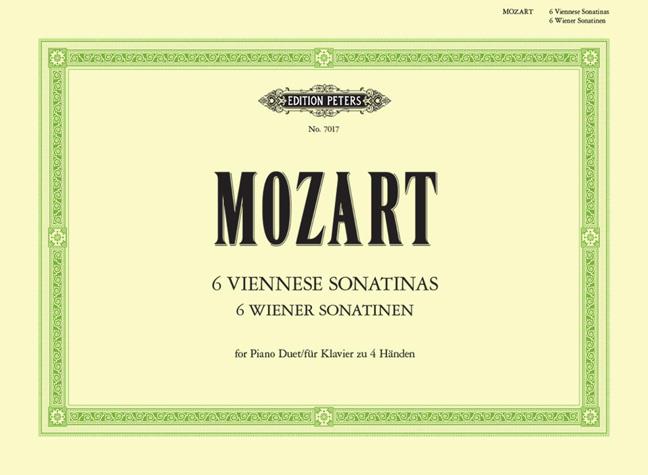 Mozart: 6 Wiener Sonatinen fur Klavier (Johnson)