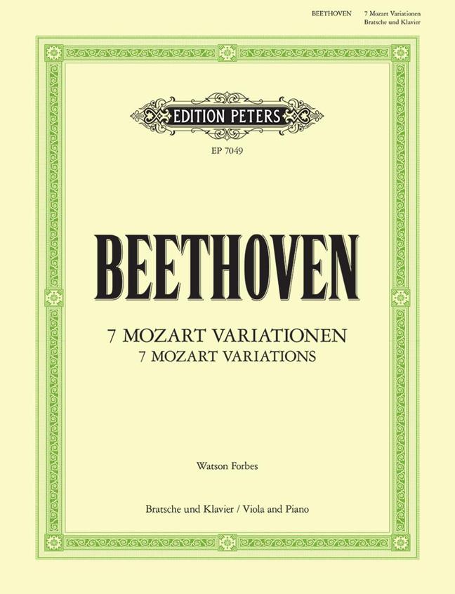 Beethoven: Variations on Mozarts Bei Männern