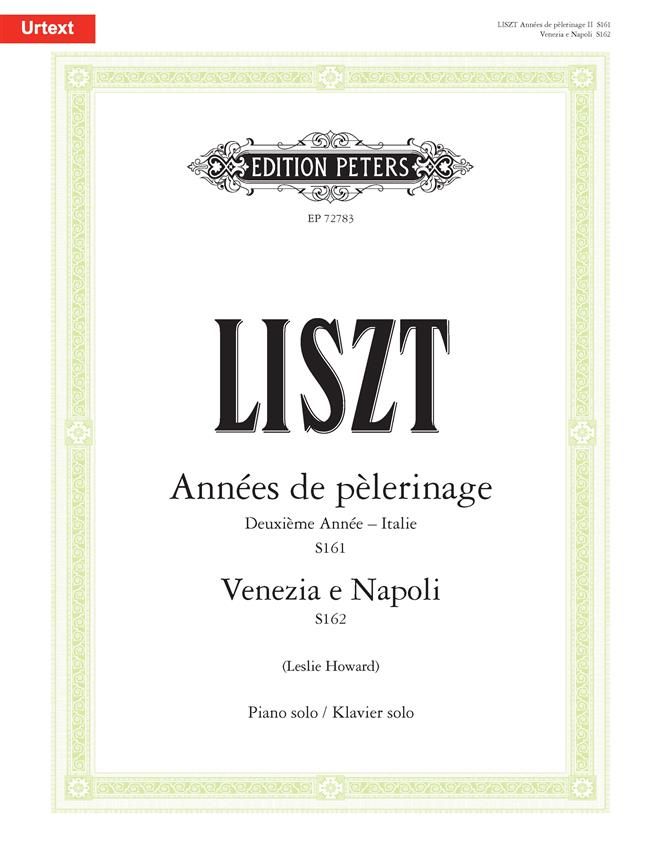 Liszt: Années de pèlerinage  Deuxième année