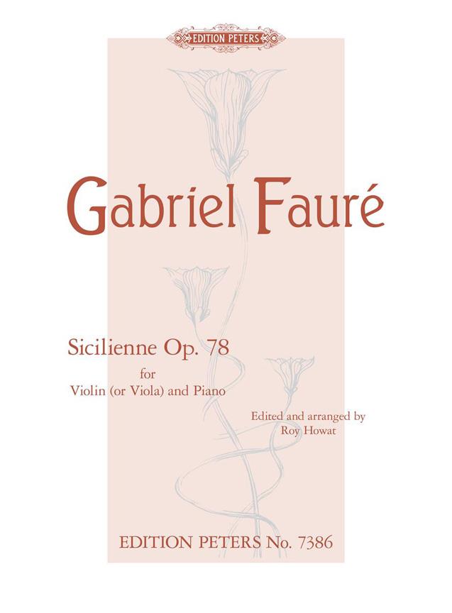 Faure: Sicilienne Op.78 (Altviool)