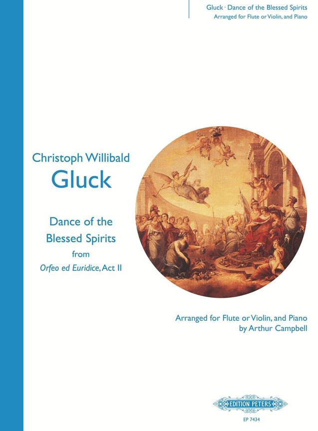 Gluck: Dance Of The Blessed Spirits (Flute Or Violin/Piano)