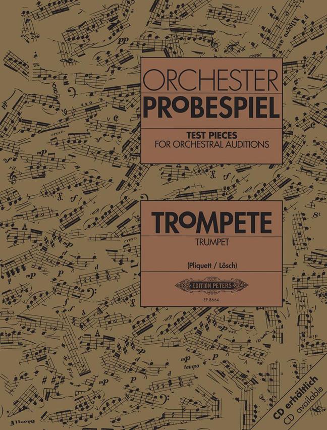 Test Pieces for Orchestral Auditions Trompete