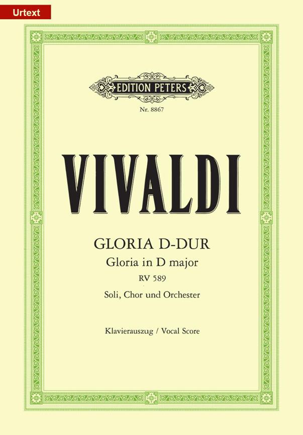 Vivaldi: Gloria D RV 589 (Peters)