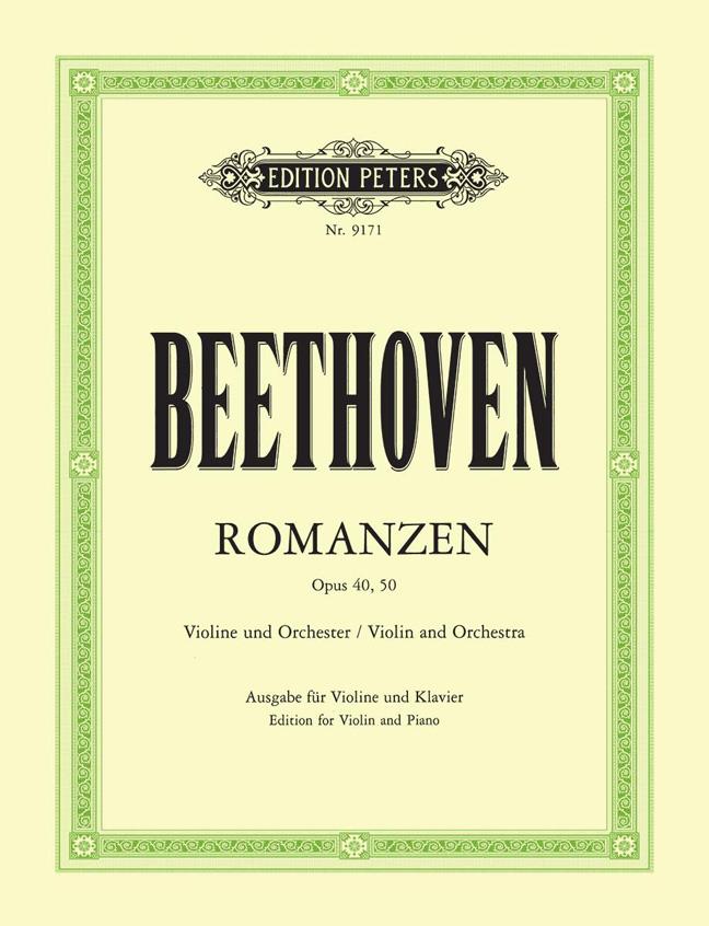 Beethoven: Romanzen op. 40 und op. 50 für Violine und Orchester