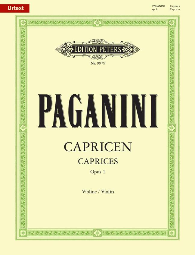 Niccolò Paganini: 24 Capricen für Violine solo op. 1