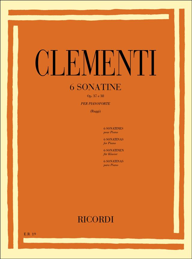 Muzio Clementi: 6 Sonatine Op. 37 E 38