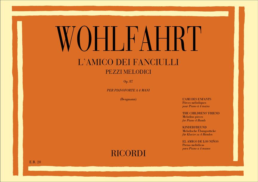 Heinrich Wohlfuert: L'Amico Dei Fanciulli Op. 87