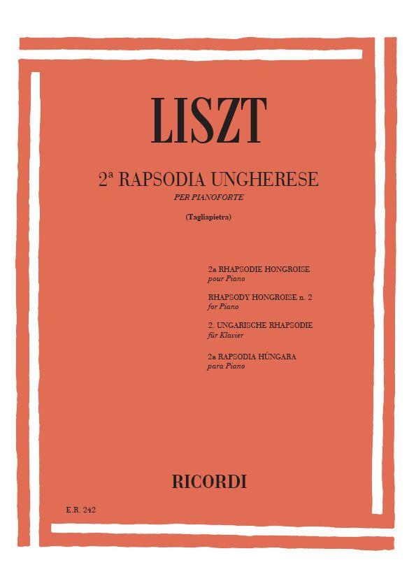 Frederic Chopin: 19 Rapsodie Ungheresi: N.2 In Do Diesis Min.