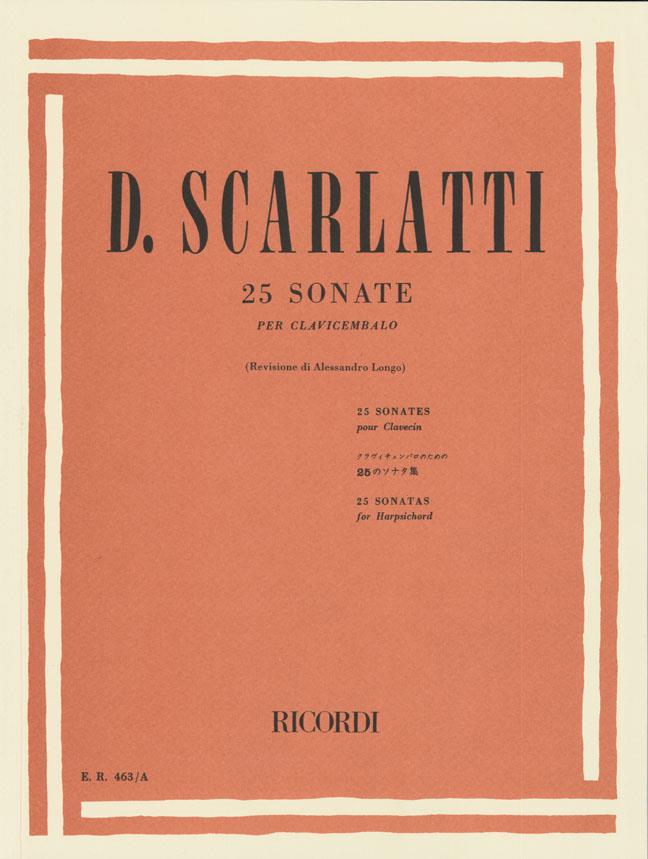 Scarlatti: 25 Sonate (Edizione Giapponese)