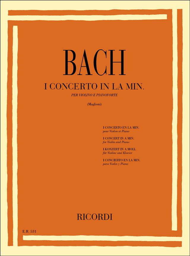 Bach: Concerto No. 1 BWV 1041 in A minor (Violin)