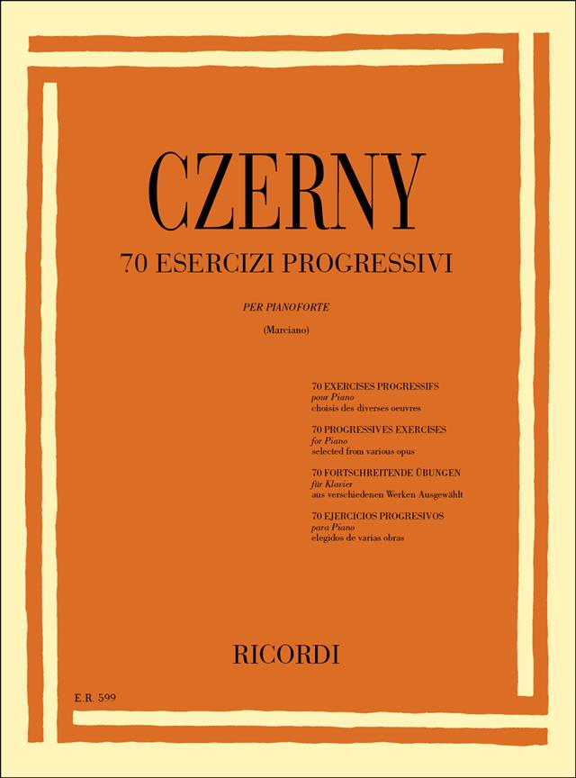 Czerny: 70 Esercizi Progressivi