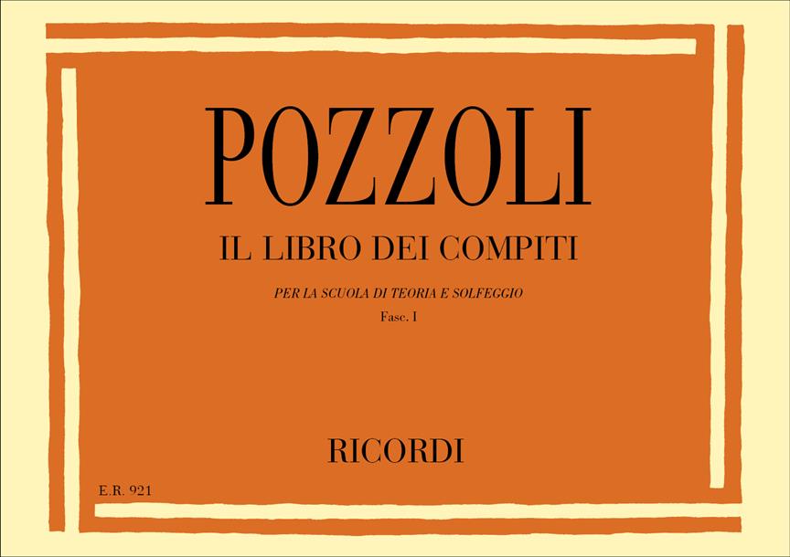 Libro Dei Compiti Per La Scuola Di Teoria E(Fascicolo I)