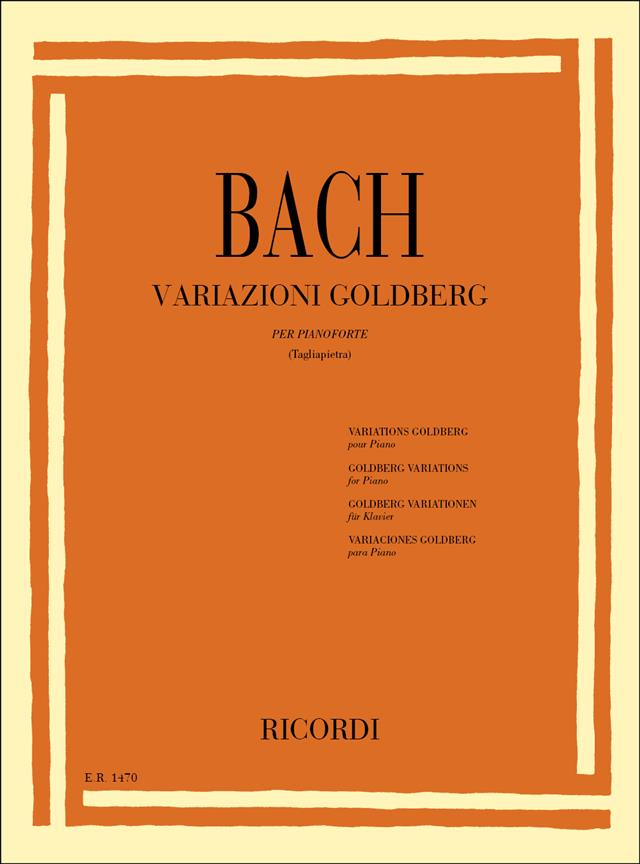 Variazioni Goldberg Bwv 988