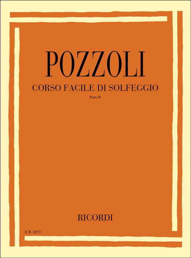 Pozzoli: Corso Facile Di Solfeggio Part II