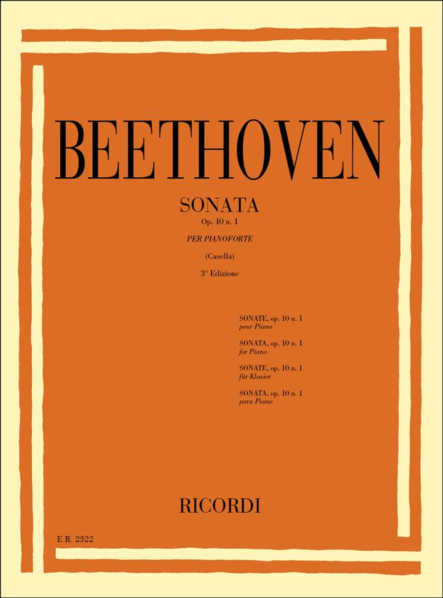 Beethoven: 32 Sonate: N. 5 In Do Min. Op. 10 N. 1(Per Pianoforte)