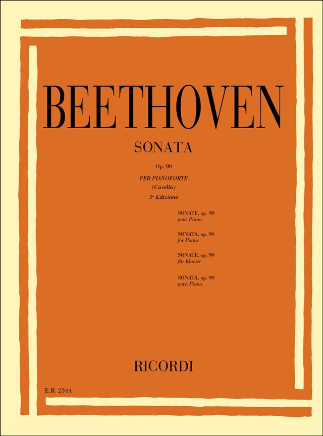 Beethoven: 32 Sonate: N. 27 In Mi Min. Op. 90