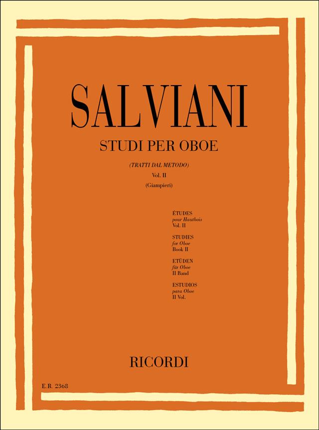 Salviani Clemente: Studi Per Oboe 2