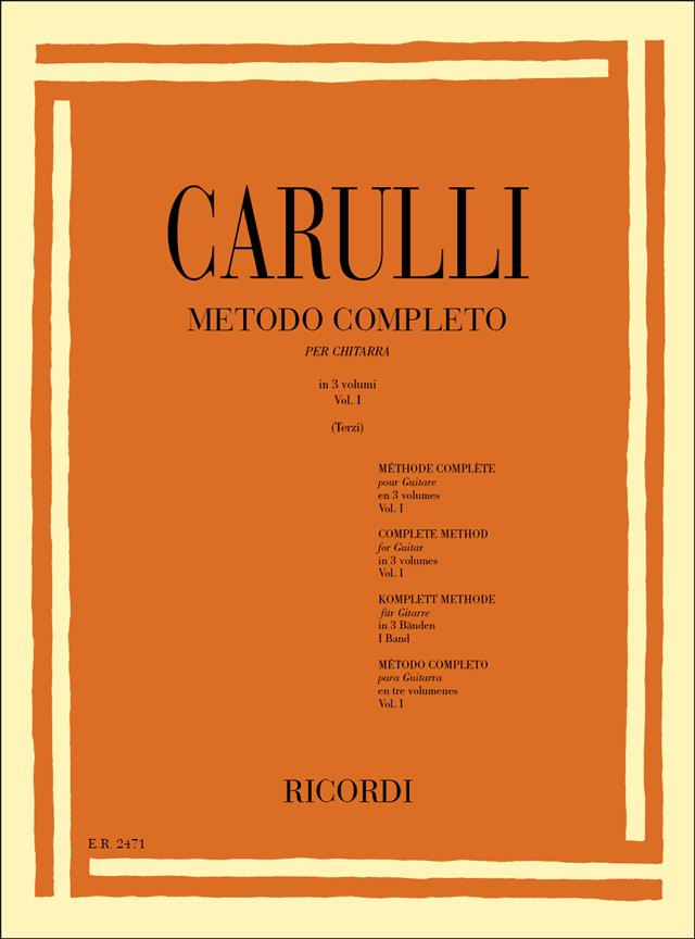 Carulli: Metodo Completo Per Chitarra 1