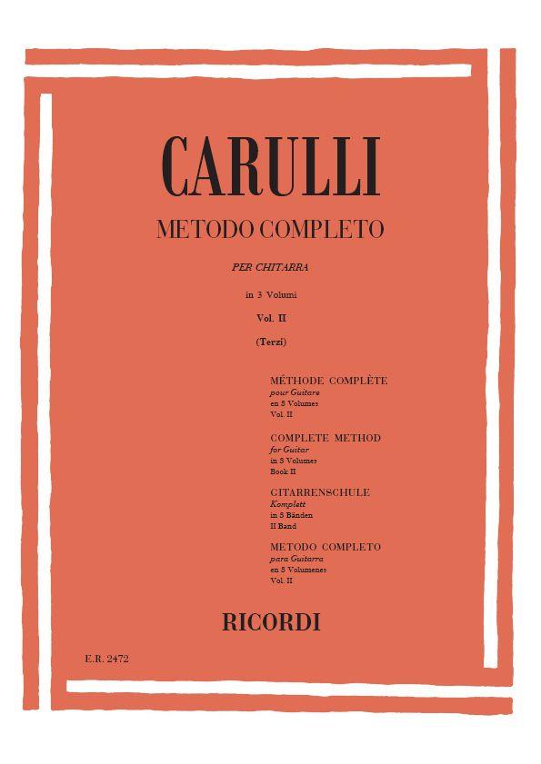 Carulli: Metodo Completo Per Chitarra 2