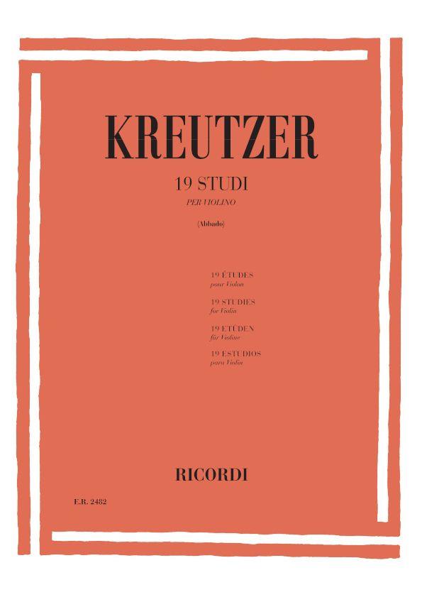 Rudolf Kreutzer: 19 Studi