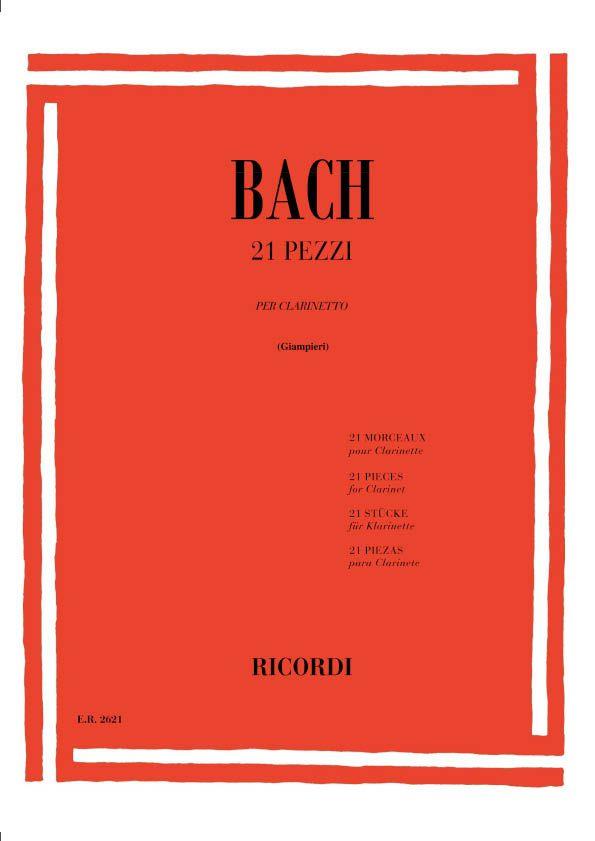Bach: 21 Pezzi per Clarinetto
