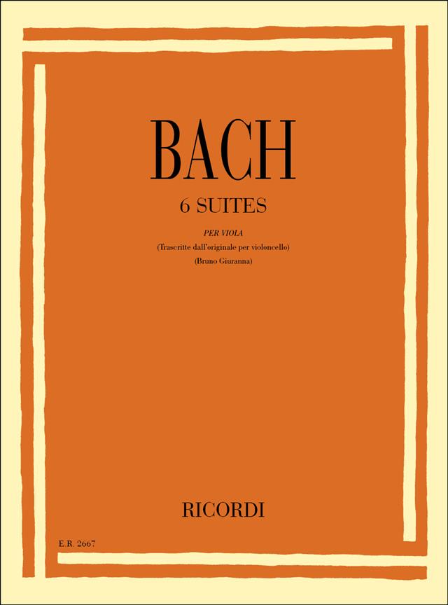 Bach: 6 Suites per Viola  BWV 1007 - 1012