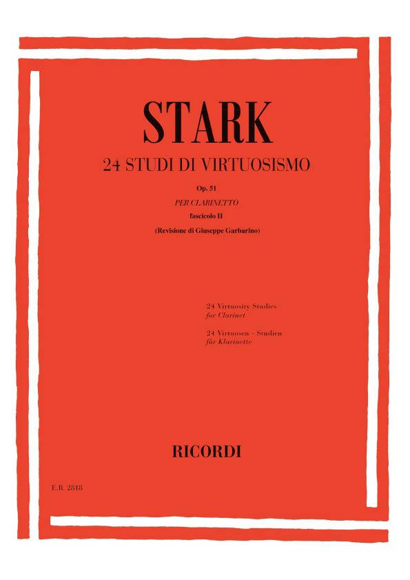 Stark: 24 Studi Di Virtuosismo Op. 51