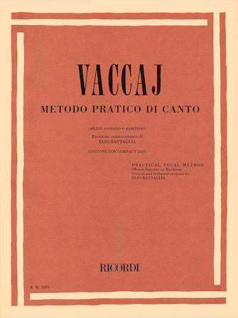 Vaccai: Metodo Pratico Di Canto (Mezzo/Bariton)