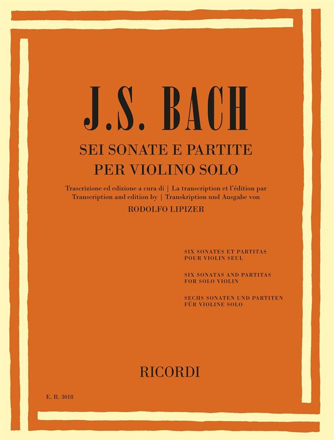 Bach: Sei sonate e partite per violino solo