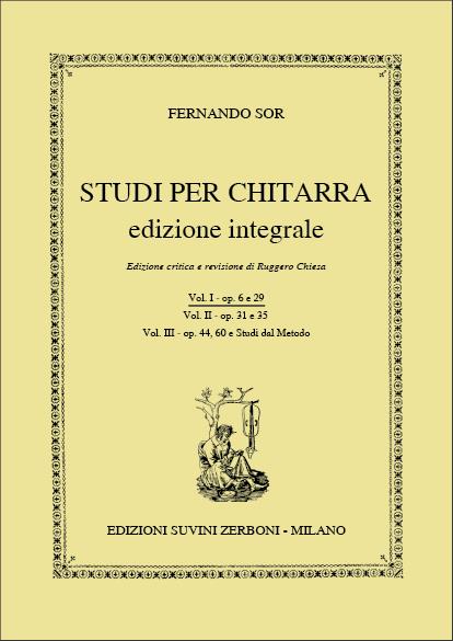 Studi Per Chitarra Vol. 1