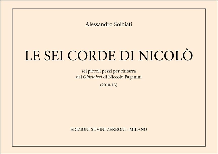 Le Sei Corde Di Nicolò