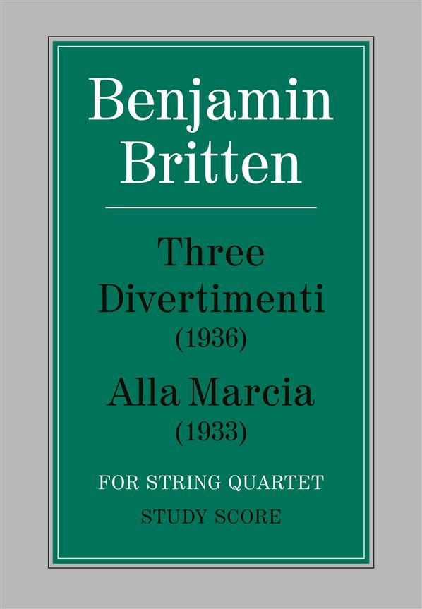 Three Divertimenti & Alla Marcia