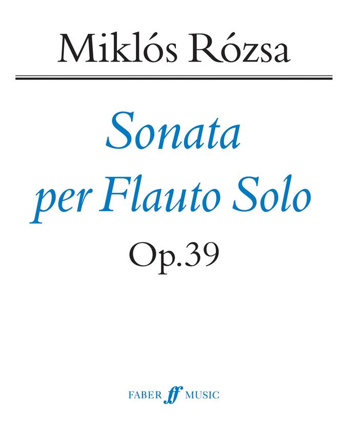 Sonata fuer Solo Flute