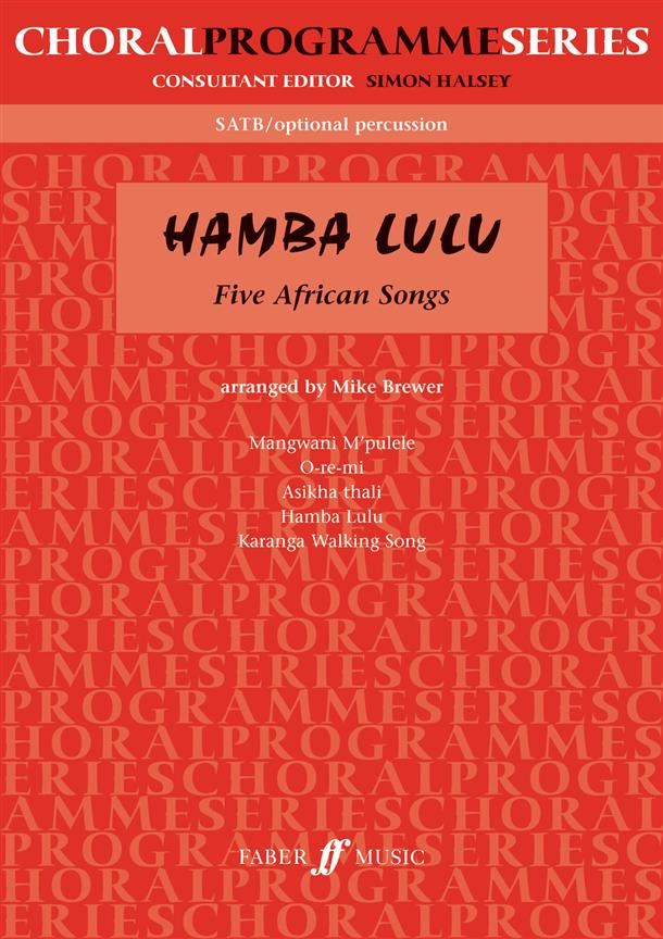 Hamba Lulu opt percussion